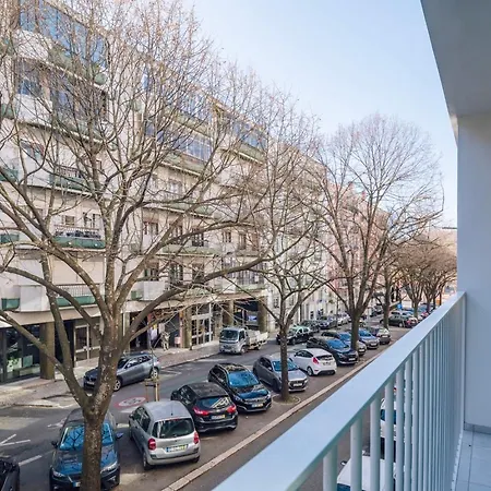 Tamariz - 1 Bedroom And Pool In Avenidas Novas Apartman